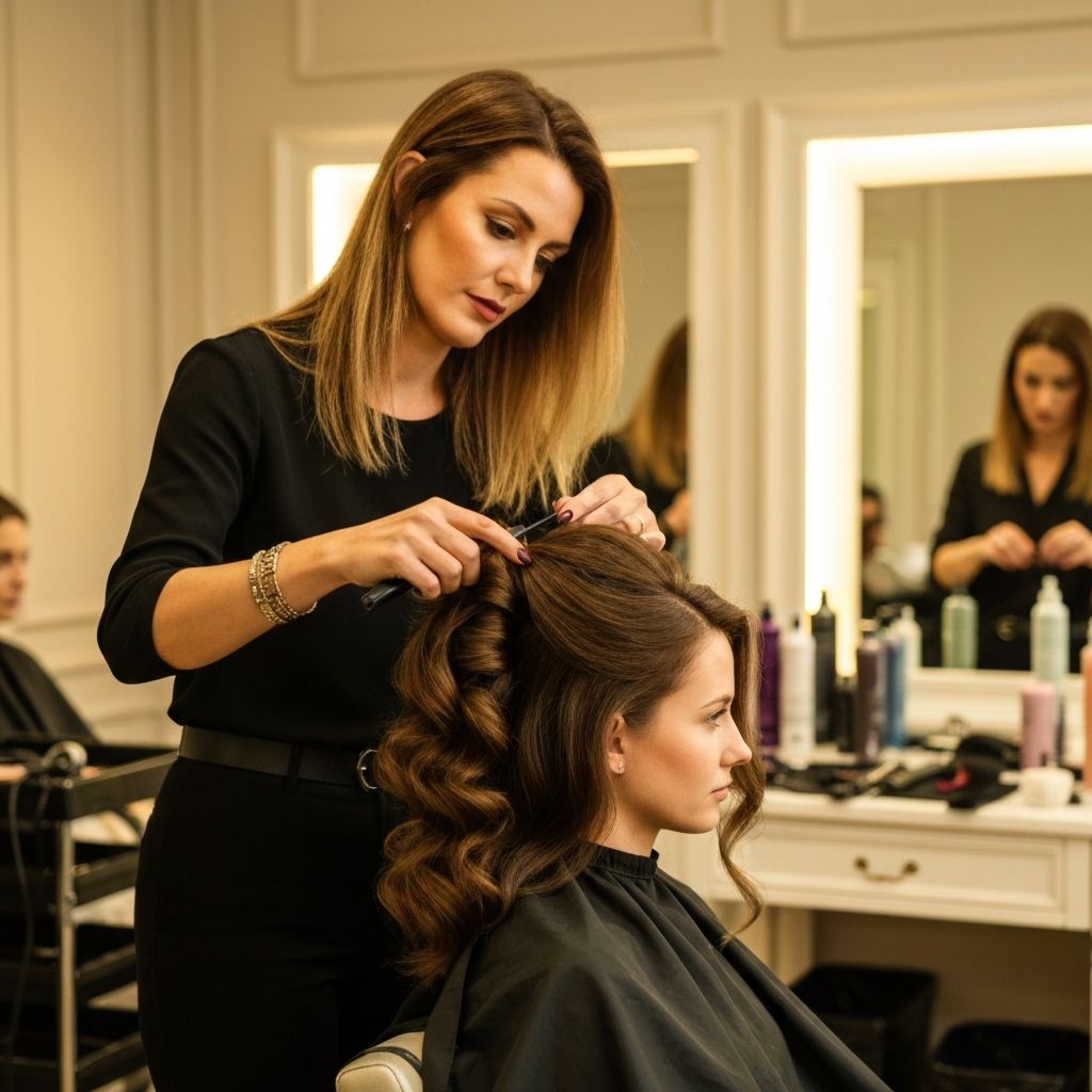 Trabajo de coloración profesional